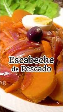 Escabeche de Pescado 🐟❤️ Todo un clásico peruano 🇵🇪 #Escabeche #Peru #Receta #ComidaPeruana