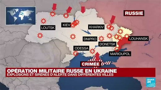 Opération militaire russe en Ukraine : quelle est la stratégie de Vladimir Poutine ?