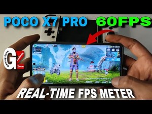 HOW TO UNLOCK FPS METER IN POCO X7 PRO