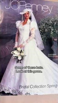 Vintage Wedding Dress Styles I Modeled in the 1980s | Then vs Now #vintagewedding