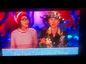 Girl dunked in green slime (Ellen Show)