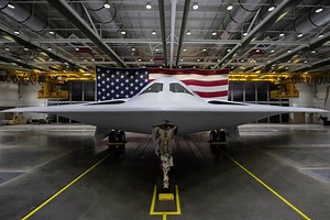 The Air Force Reveals New B-21 Bomber, Keeping the Pilot for Now