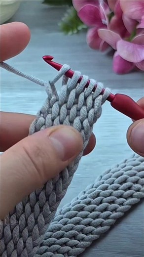 Learn the Knooking Stitch: Easy DIY Crochet & Knitting Technique!💯💯