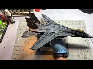Tamiya 1/48 F-14A Top Gun Build Part 2 Paint
