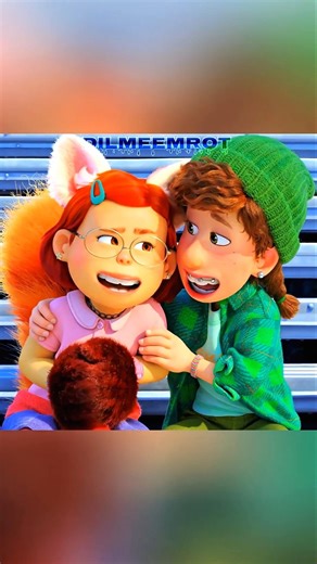 Pixar Made the CUTEST Creature Ever 💖 #animation #shorts #turningred