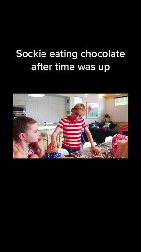 Norris Nuts Sockie Eating Chocolate After Time Was Up