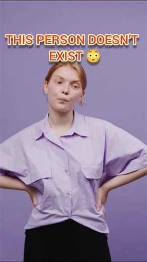 This Person Doesn’t Exist… AI Created Them 😳 #Shorts