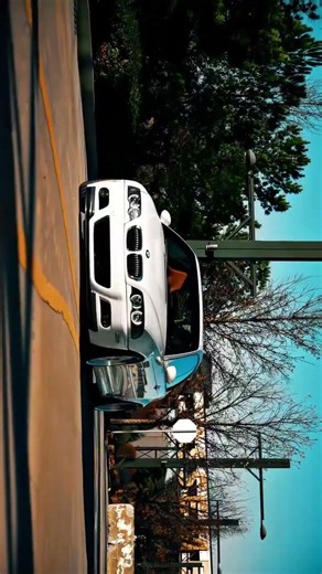 "White Beast 🤍 + Siren 🚨 = Pure Adrenaline 🔥" "Clean looks. Dangerous performance. 🤍🏎️" ⚡🔥 #trending