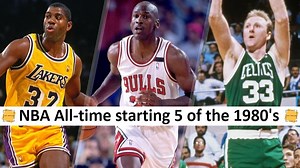 NBA Starting 5 of the 80's!