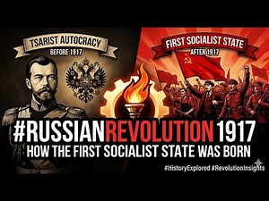 #russianrevolution 1917: How the First Socialist State Was Born #HistoryExplored #RevolutionInsights