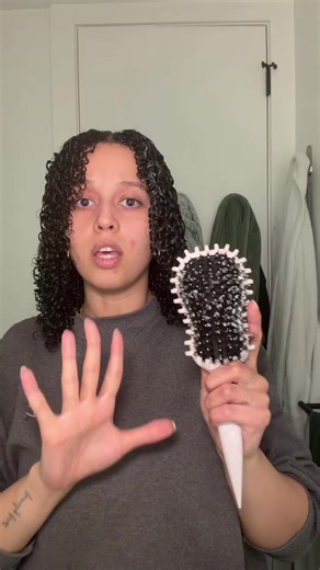 I will never use another brush for my curly routine again….#fyp #curlyhair #hairtok #curlyhairroutine