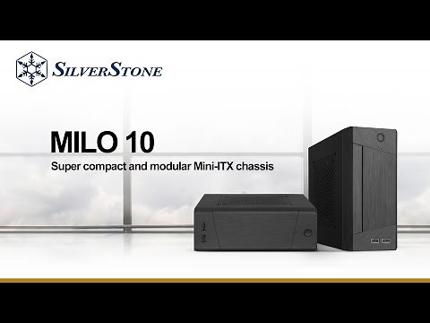 Milo 10 super compact and modular Mini-ITX chassis