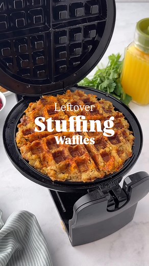 1K views | Stuffing waffles are the best thing to happen after Thanksgiving. Crispy, golden, and perfect with a fried egg or drizzle of gravy. The ultimate way to use up Thanksgiving leftovers https://onesweetappetite.com/stuffing-waffles/ | One Sweet Appetite | Facebook