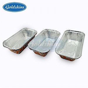 [Hot Item] Recyclable Food Grade Aluminum Foil Containers Grill Trays