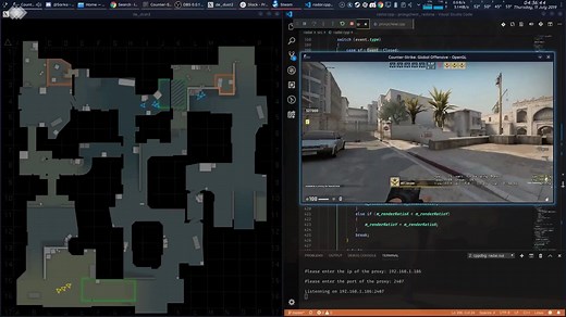 CS:GO 网络劫持抓包解析的证据 UDP包嗅探 国外开发者演示硬件作弊 理论无法被检测 直接抓包 热点抓包 DMA、PCIE读取内存