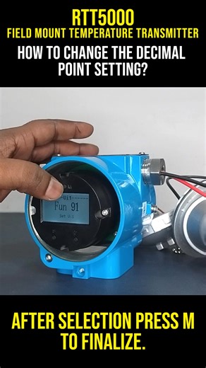 How to Set Decimal Point Settings in Rocksensor RTT5000 Field-Mount Temperature Transmitter? Precision matters in industrial temperature measurement. In this guide, we walk through the step-by-step process of configuring decimal point settings in the Rocksensor RTT5000 Field Mount Temperature Transmitter to ensure accurate readings, better process control, and reliable data monitoring. Whether you're working in process industries, automation, or instrumentation, correct transmitter configuration