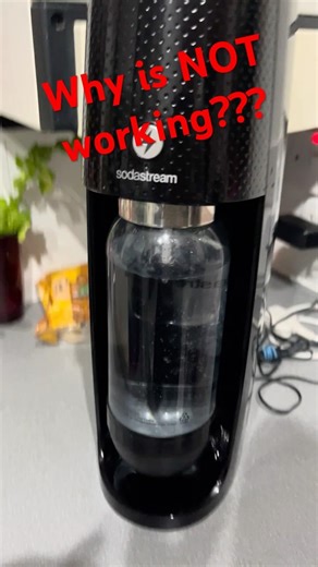 Why is my Soda Stream not working? I have just bought a new #cylinder ? Help me fix it