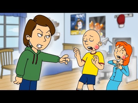Boris Pinches Caillou and Rosie/Sent to the Hospital/Grounded
