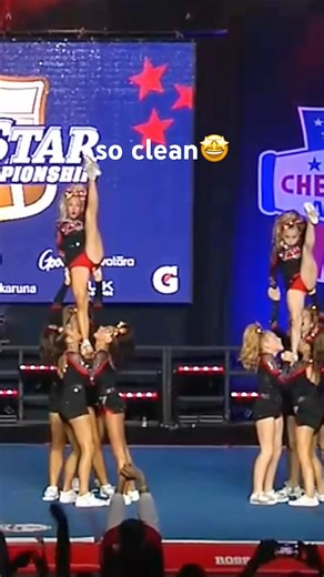 great performance by tech cheer! #allstarcheer #cheerleader #stunt #ncaa
