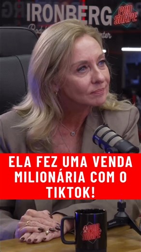 Podshape | No episódio, @monica_alphahauser contou como fechou uma venda milionária usando o TikTok. 🔔 Episódio completo no canal. Link na bio.... | Instagram