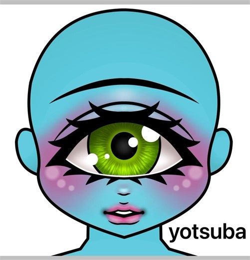 cyclops face 👁️ design for zanterite