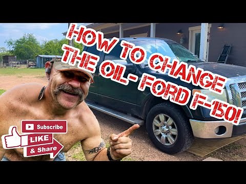 How to change the oil on a 2010 Ford F-150!