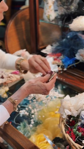 Feathers, ribbons, velvet pansies oh my! The perfect hat is all in the details, and we have everything to trim yours to perfection. Which embellishment is your favorite? 🎀💐 #yvonnelafleur #kentuckyderby #derbyhats #royalascot #millinery #millinerydesign #hattrims #hatstyle #millinerycouture | Yvonne LaFleur New Orleans