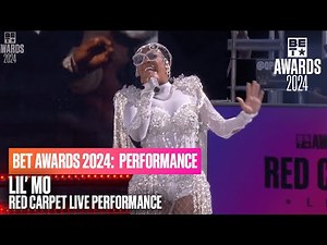 Our "Superwoman" Lil Mo Rocks the Red Carpet Stage with "4 Ever!" | BET Awards '24