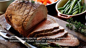 Roast beef recipe