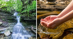 This tiny town near Toronto is believed to have the purest spring water on Earth