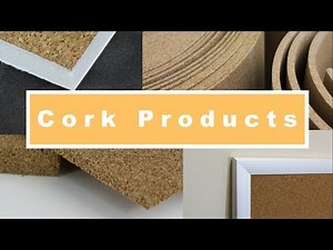 Custom Cork Products: Roll, Pre-cut Sheets, Cork-Foam Board, and Bulletin Board
