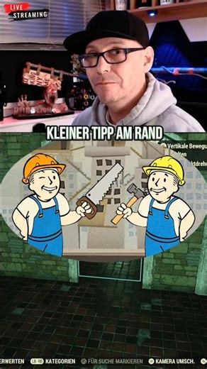 Fallout 76 🔴 Bautipp Fundamente einrasten #livestream #tippsundtricks