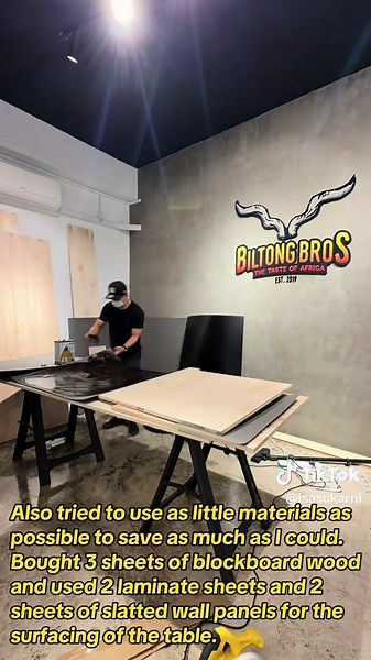 DIY Counter Table Project for Your Shop