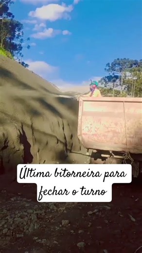 última bitorneira de projetado sendo finalizada para fechar o turno