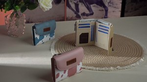 X Wrangler Leopard Print Wallet Small Women's Wallets, Card Cases & Money Organizers Large Capacity Trifold Credit Card Cash Wallet Ladies Female Travel Clutch Wallets Khaki with ID Window