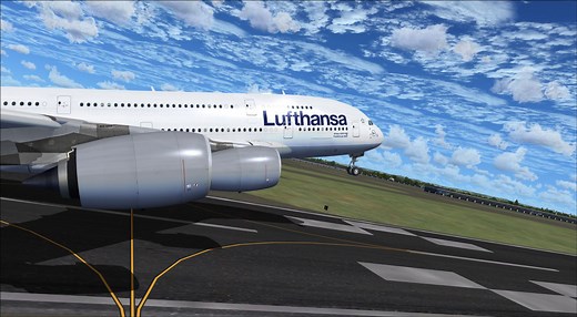 FSX Lufthansa Airbus A380-800