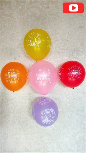 Funny Popping birthday balloon dance #youtubeshorts #funny #balloon #ballongame