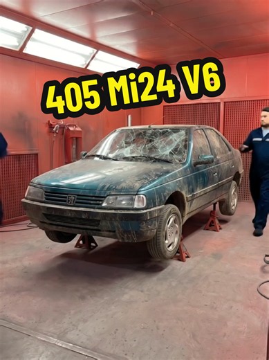 THE M5 KILLER!! Peugeot 405 Mi24 V6 Restoration Conversion Build | v6 car
