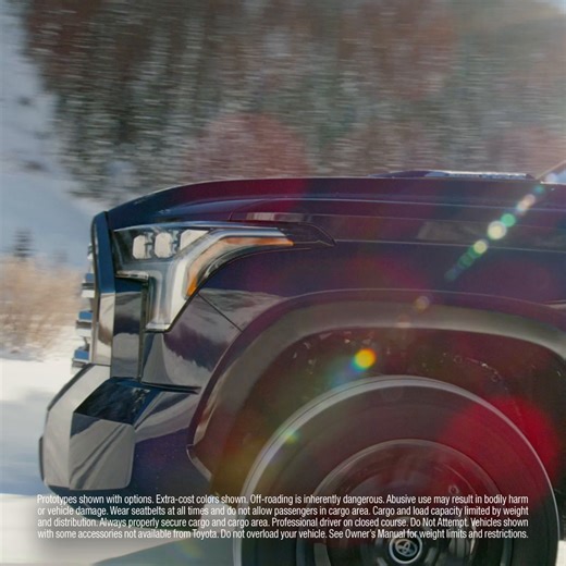 Dear Winter, Toyota has 25 vehicles with available All-Wheel Drive & Four-Wheel Drive. Bring it! | Drive Toyota
