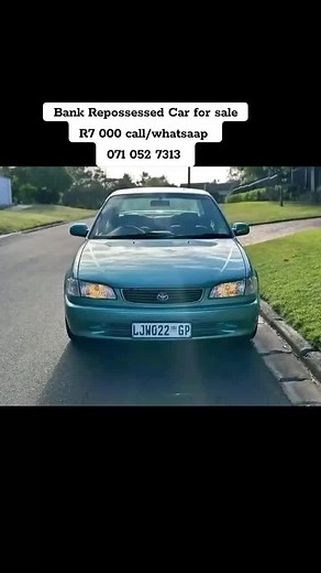 Affordable 2000 Toyota Corolla for Sale at R7 000