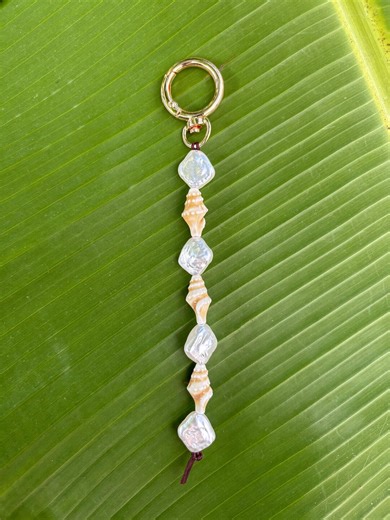 Hawaiian Keychain/bag Charm- Wai Momi Edition - Etsy