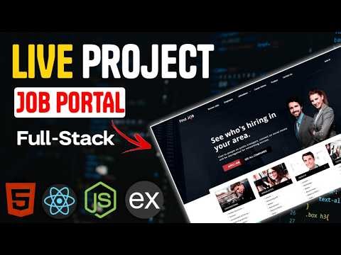 🔴 LIVE : Day - 26 | MERN Stack Job Portal Projects || Ask Anything 💻🔥