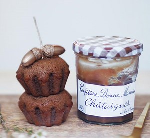 Moelleux à la châtaigne et cœur coulant