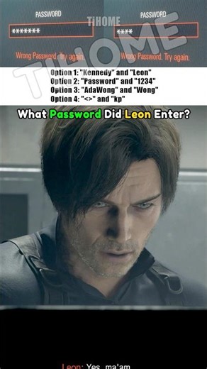 What Password Did Leon Enter? - Resident Evil Requiem