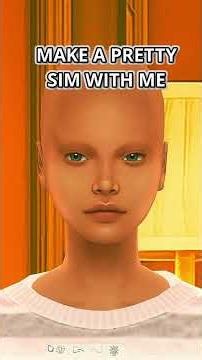 Make a pretty sim with me #thesims4 #sims4 #sims4cc #gaming #sims4mods