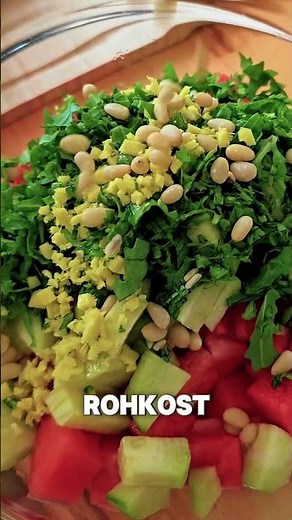 Favorite summer salad recipe #rawfood