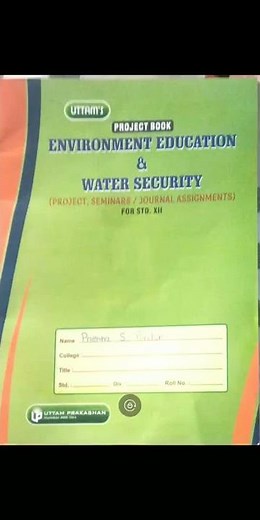 #Class 12th E.V.S project on Work on global warming...