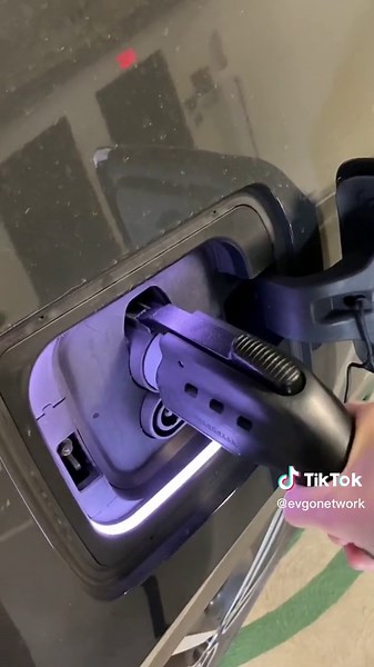 EV Charging ASMR✨ #asmr #charging #electric #cartok #tiktokcars