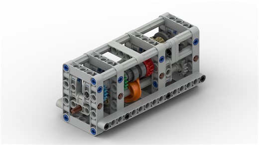 LEGO MOC-187095 Automatic 4-Speed Gearbox (Technic 2024)