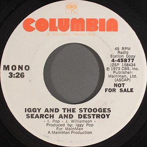 Iggy And The Stooges - Search And Destroy